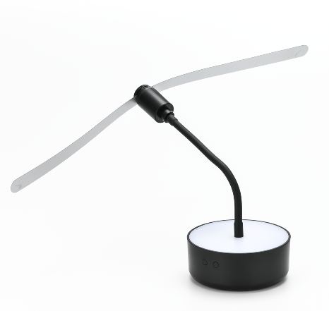 Ventilador de repelente de insetos eficaz com alimentação USB e pescoço de ganso flexível 480 horas de uso 1