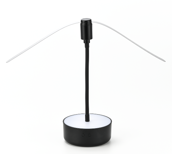Ventilador de repelente de insetos eficaz com alimentação USB e pescoço de ganso flexível 480 horas de uso 5