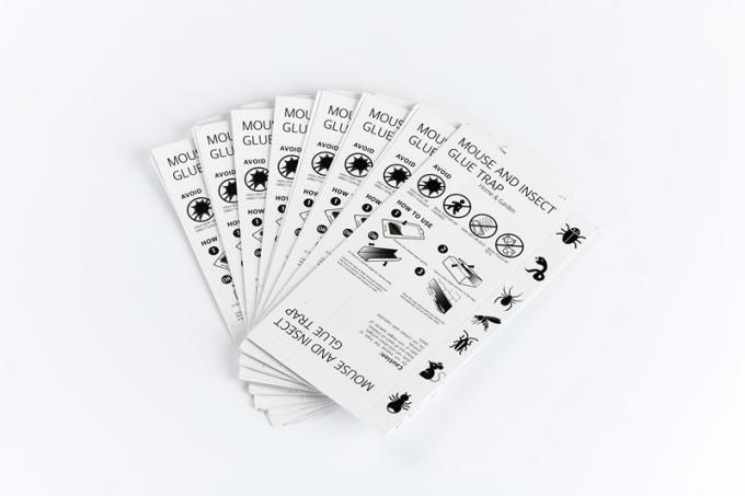 Carteira de papel de captura de insetos e ratos domésticos reutilizável de cola de armadilha assassina 26g 24,5*13cm 3