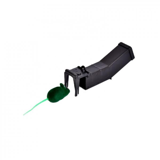 0.5kg de túnel de plástico Humano tipo rato rato armadilha de captura não matar controle de roedores 17 * 4 * 4.1cm 1