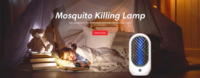 Eletrônico de fluxo de ar mosquito-assassino interior luz UV LED armadilha de insetos voadores com cabo USB 480 horas 6