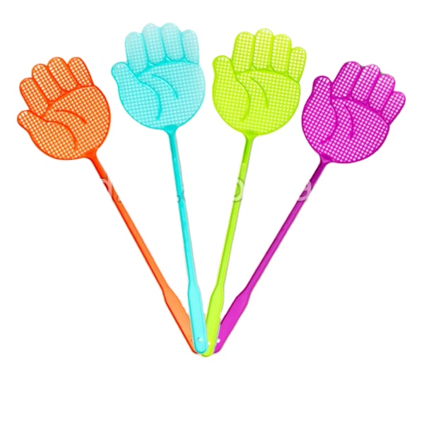 15.5x12x0.1 30x1x0.5cm Swatter de moscas durável e repelente de mosquitos Swatter de plástico 0