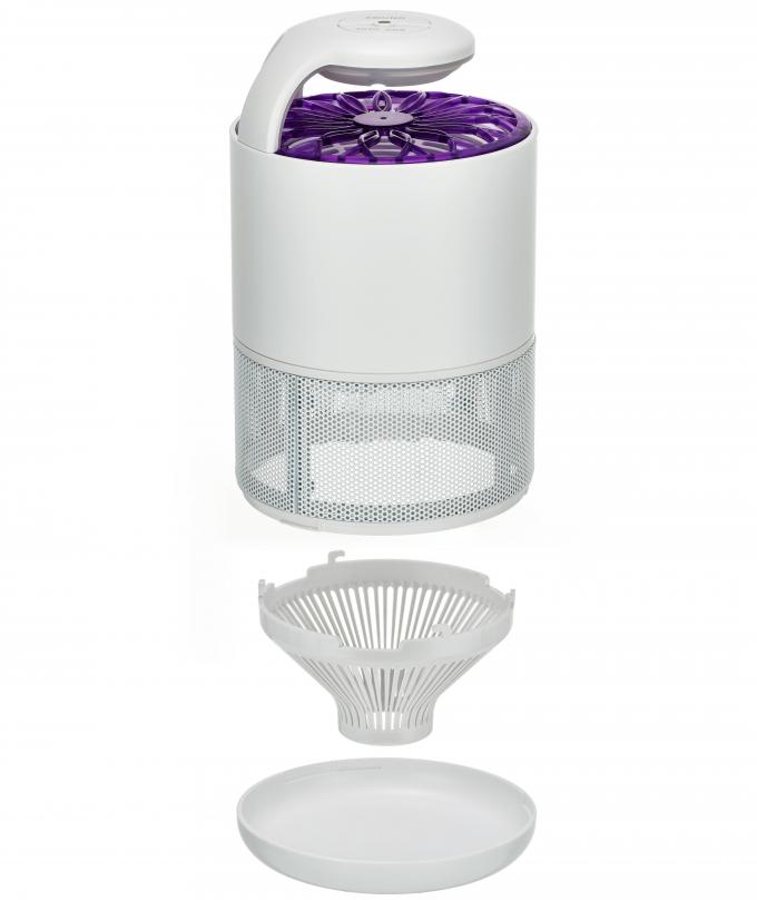 Eletrônico de fluxo de ar mosquito-assassino interior luz UV LED armadilha de insetos voadores com cabo USB 480 horas 5