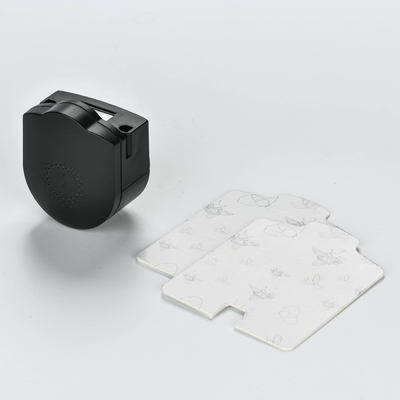 ABS LED UV395x4pcs Mini Lâmpada Elétrica de Morte de Mosquitos com almofada de cola e material ABS