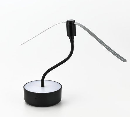 Ventilador de repelente de insetos eficaz com alimentação USB e pescoço de ganso flexível 480 horas de uso