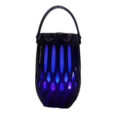 Bom preço. Solid State 5V DC Portable Sticky Mosquito Killer Bug Zapper com Flame Night Light e Bluetooth on-line