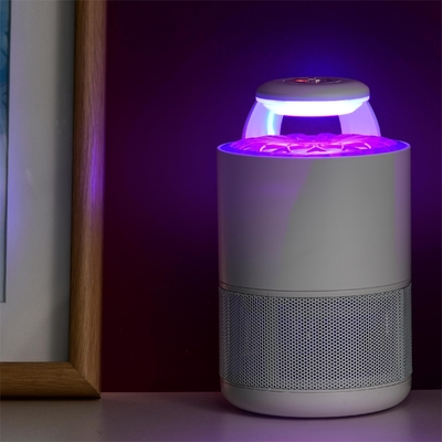 Bom preço. Eletrônico de fluxo de ar mosquito-assassino interior luz UV LED armadilha de insetos voadores com cabo USB 480 horas on-line